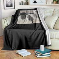 Funny Drunk Raccoon Throw Blanket Vintage Liquor Store Trash Panda Memes - Wonder Print Shop