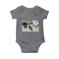 Funny Drunk Raccoon Baby Onesie Vintage Liquor Store Trash Panda Memes - Wonder Print Shop