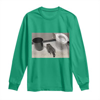 Funny Drunk Raccoon Long Sleeve Shirt Vintage Liquor Store Trash Panda Memes - Wonder Print Shop
