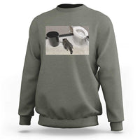 Funny Drunk Raccoon Sweatshirt Vintage Liquor Store Trash Panda Memes - Wonder Print Shop