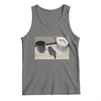 Funny Drunk Raccoon Tank Top Vintage Liquor Store Trash Panda Memes - Wonder Print Shop