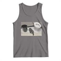 Funny Drunk Raccoon Tank Top Vintage Liquor Store Trash Panda Memes - Wonder Print Shop