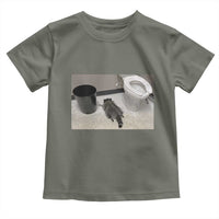 Funny Drunk Raccoon Toddler T Shirt Vintage Liquor Store Trash Panda Memes - Wonder Print Shop