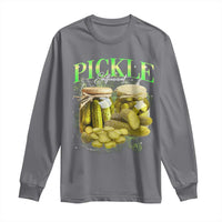 Pickle Lovers Long Sleeve Shirt Retro Pickle Enthusiast Vintage 90s Graphic