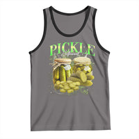 Pickle Lovers Tank Top Retro Pickle Enthusiast Vintage 90s Graphic
