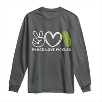Peace Love Pickles Long Sleeve Shirt - Wonder Print Shop