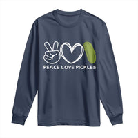Peace Love Pickles Long Sleeve Shirt - Wonder Print Shop