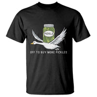 Silly Goose Pickle Lovers T Shirt Off To Buy More Pickles