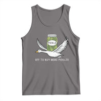 Silly Goose Pickle Lovers Tank Top Off To Buy More Pickles
