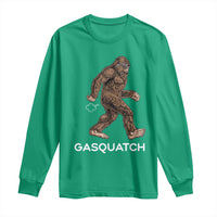 Funny Bigfoot Long Sleeve Shirt Gasquatch Gassy Sasquatch Fart Meme