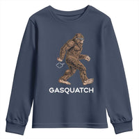 Funny Bigfoot Youth Sweatshirt Gasquatch Gassy Sasquatch Fart Meme