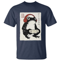 Japanese Gamer Frog T Shirt Boys Funny Vintage Gaming - Wonder Print Shop