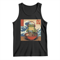 Cute Kawaii Gamer Frog Ramen Tank Top Retro Japanese Funny Cat Gaming - Wonder Print Shop