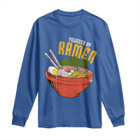 Powered by Ramen Long Sleeve Shirt Japanese Love Anime Noodles - Wonder Print Shop