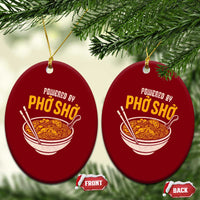 Vietnamese Pho Ceramic Ornament Funny Vietnam Foodie Food Humor