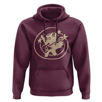 90s Y2K Scary Cat Hoodie Scared Under Starry Tail Cat Playing Guitar - Wonder Print Shop