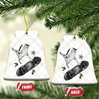 Skateboard Cat Y2K Ceramic Ornament Rockstar Gf Aesthetic Cat Retro Grunge Skater - Wonder Print Shop