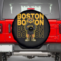 Retro Boston Ice Hockey Spare Tire Cover Fear The Bear