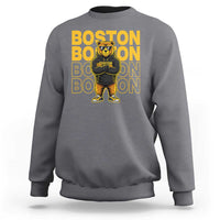 Retro Boston Ice Hockey Sweatshirt Fear The Bear