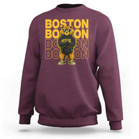 Retro Boston Ice Hockey Sweatshirt Fear The Bear