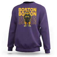 Retro Boston Ice Hockey Sweatshirt Fear The Bear