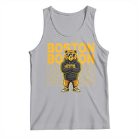 Retro Boston Ice Hockey Tank Top Fear The Bear