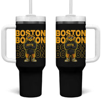 Retro Boston Ice Hockey Tumbler With Handle Fear The Bear