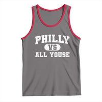 Philly Vs All Youse Tank Top Vintage Funny Philadelphia Slang