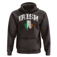 Irish Hoodie Vintage St Patricks Day Ireland Flag Shamrock Clover