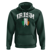 Irish Hoodie Vintage St Patricks Day Ireland Flag Shamrock Clover