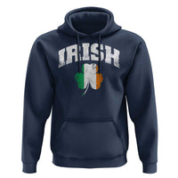 Irish Hoodie Vintage St Patricks Day Ireland Flag Shamrock Clover