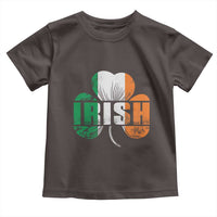 Irish St Patricks Day Shamrock Toddler T Shirt Retro Clover Ireland Flag Lucky Gifts