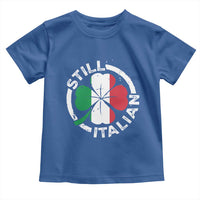 Funny Italian St Patrick's Day Toddler T Shirt Lucky Shamrock Italy Flag