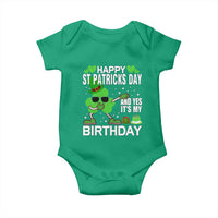 St Patricks Day Birthday Baby Onesie Born On Saint Paddys Irish Bday Gift
