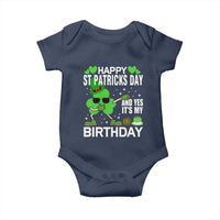 St Patricks Day Birthday Baby Onesie Born On Saint Paddys Irish Bday Gift