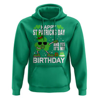 St Patricks Day Birthday Hoodie Born On Saint Paddys Irish Bday Gift