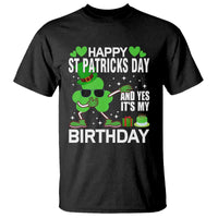 St Patricks Day Birthday T Shirt Born On Saint Paddys Irish Bday Gift