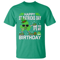 St Patricks Day Birthday T Shirt Born On Saint Paddys Irish Bday Gift