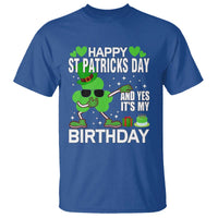 St Patricks Day Birthday T Shirt Born On Saint Paddys Irish Bday Gift