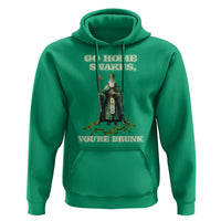 Funny St. Patrick's Day Hoodie Go Home Snakes, You're Drunk