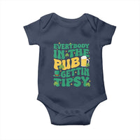 St. Patrick's Day Pub Baby Onesie Everybody In The Pub Getting Tipsy Irish Pub
