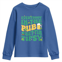 St. Patrick's Day Pub Youth Sweatshirt Everybody In The Pub Getting Tipsy Irish Pub