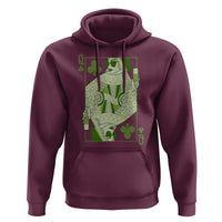 St. Patrick's Day Pub Hoodie Queen of Clubs Fun Green Pub
