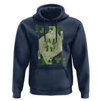 St. Patrick's Day Pub Hoodie Queen of Clubs Fun Green Pub