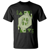 St. Patrick's Day Pub T Shirt Queen of Clubs Fun Green Pub
