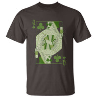 St. Patrick's Day Pub T Shirt Queen of Clubs Fun Green Pub