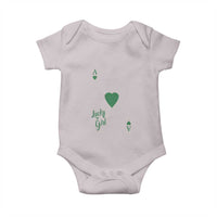 St Patricks Day Irish Lucky Girl Baby Onesie