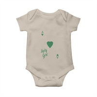 St Patricks Day Irish Lucky Girl Baby Onesie