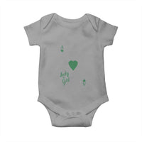 St Patricks Day Irish Lucky Girl Baby Onesie