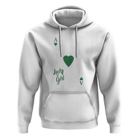 St Patricks Day Irish Lucky Girl Hoodie